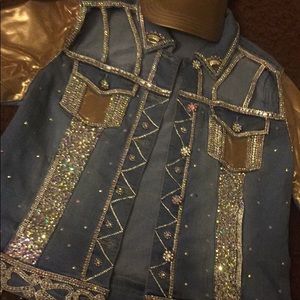 Custom Jean Jacket 💎💦